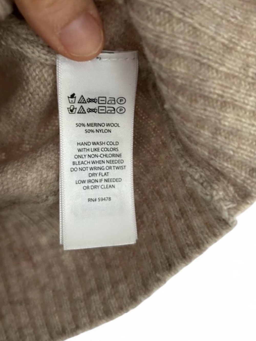 Rachel Zoe Taupe Wrap-Style V-Neck Sweater. Sz. XS - Picture 4 of 4
